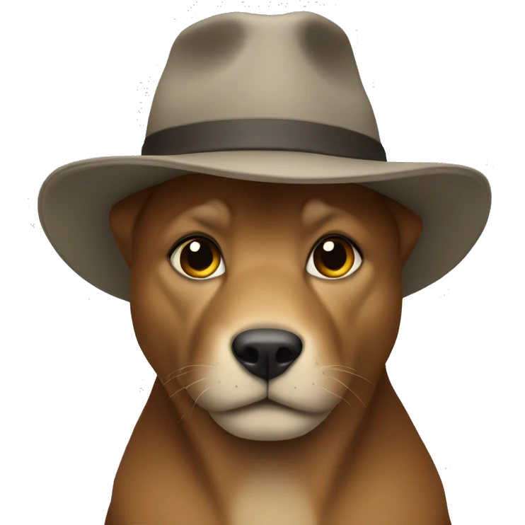 shar with hat emoji