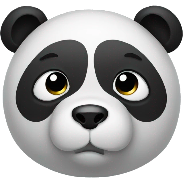 Crying Panda emoji