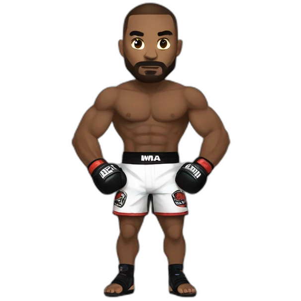 MMA fighter emoji