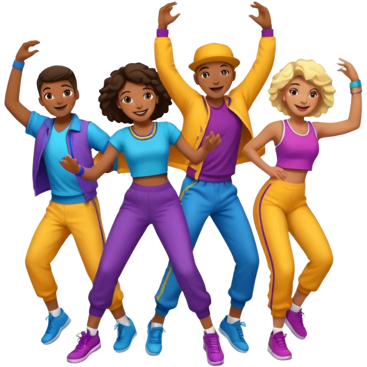 street dance emoji
