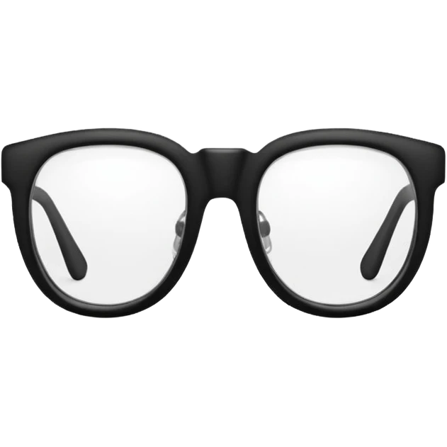 black glasess  emoji