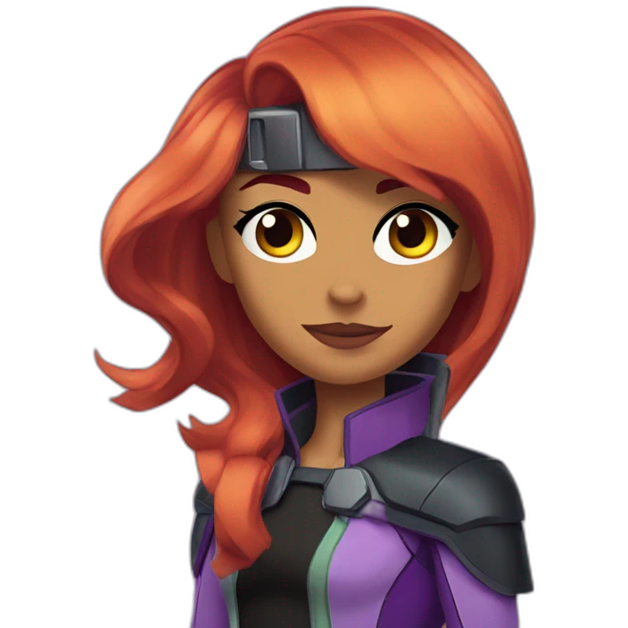 Teen Titans go starfire emoji