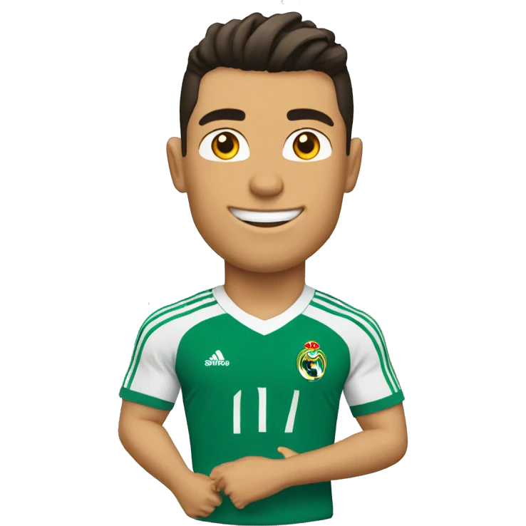 Cristiano ronaldo camisa 7 emoji