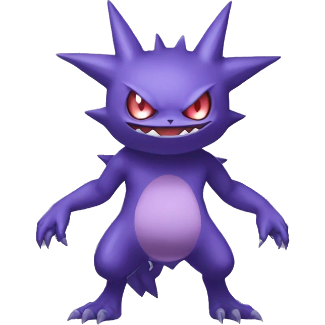  Gengar-Sableye-Genesect-Gliscor-Noibat-Fakemon Full body emoji
