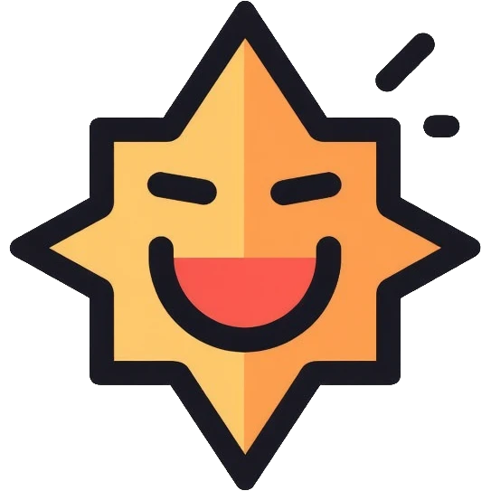 A business logo representing one company emoji