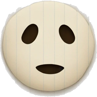 paper with words emoji
