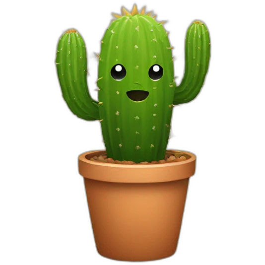 Cactus vivant sur mars  emoji