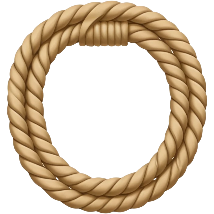 straight rope emoji