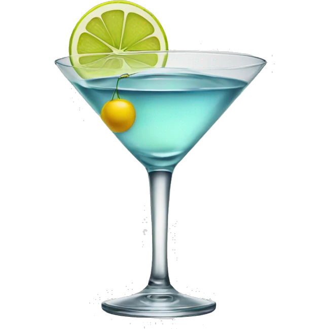 Gin martini emoji