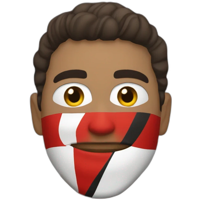 Símbolo do time do Flamengo emoji