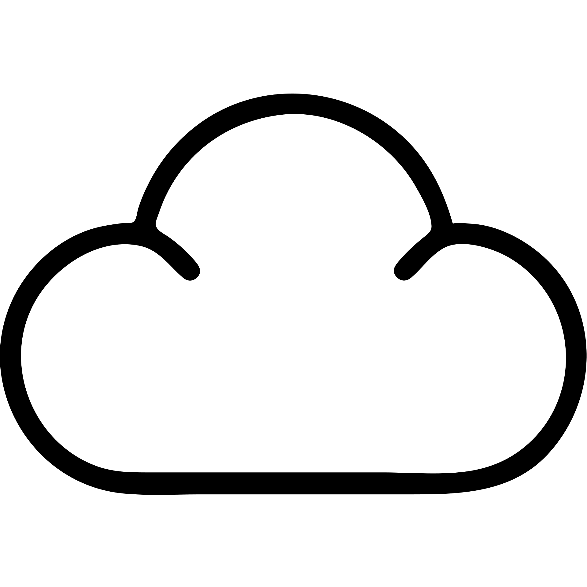 облако с 4 выступами emoji