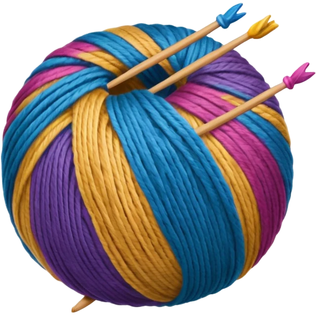 knitting paint emoji