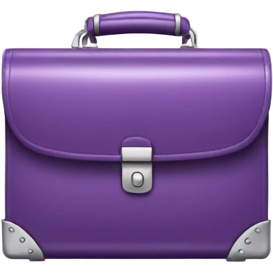 purple briefcase emoji