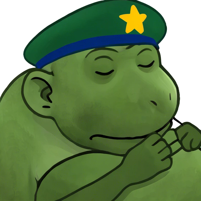 Monkey sleeping emoji