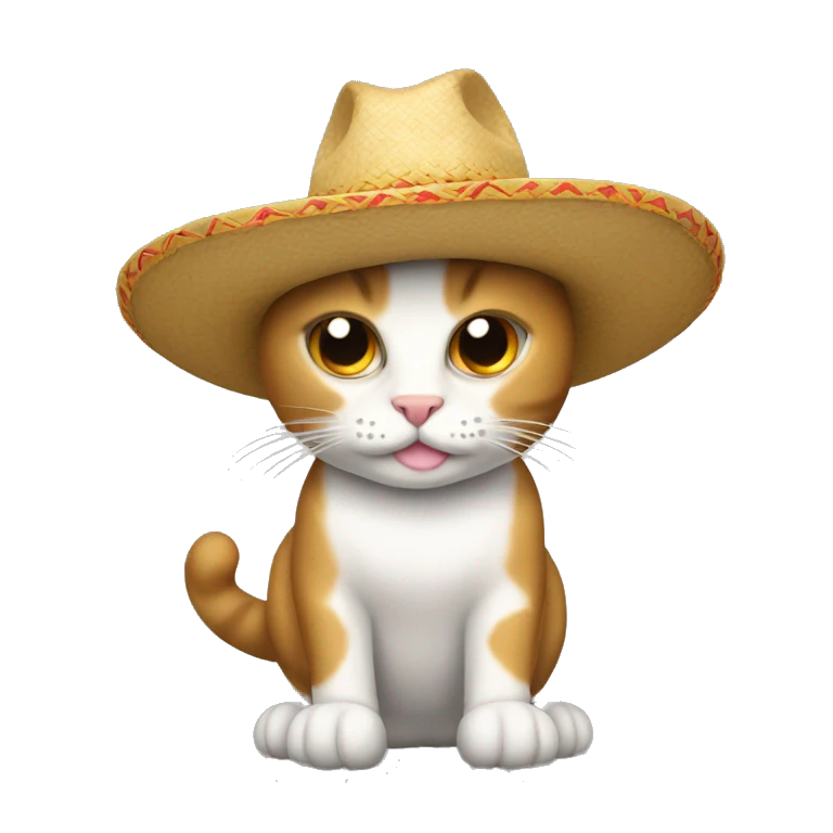 Gato con sombrero  emoji