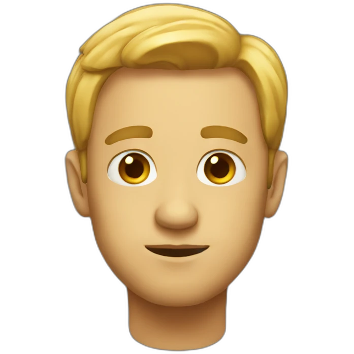 curious man emoji