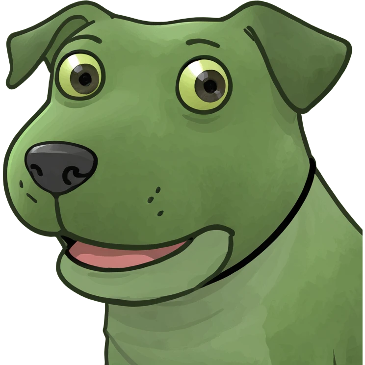 Chica con cara de perrito ósea filtro emoji