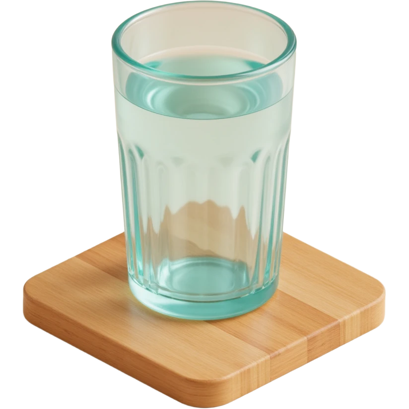 glass with nothing emoji