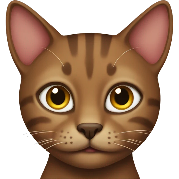 brown cat emoji