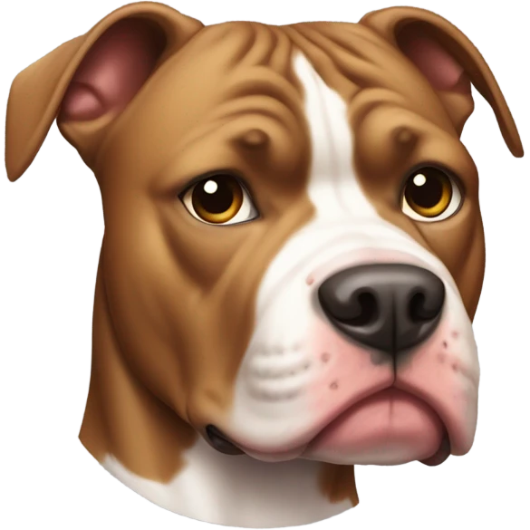 Side eye pitbull  emoji