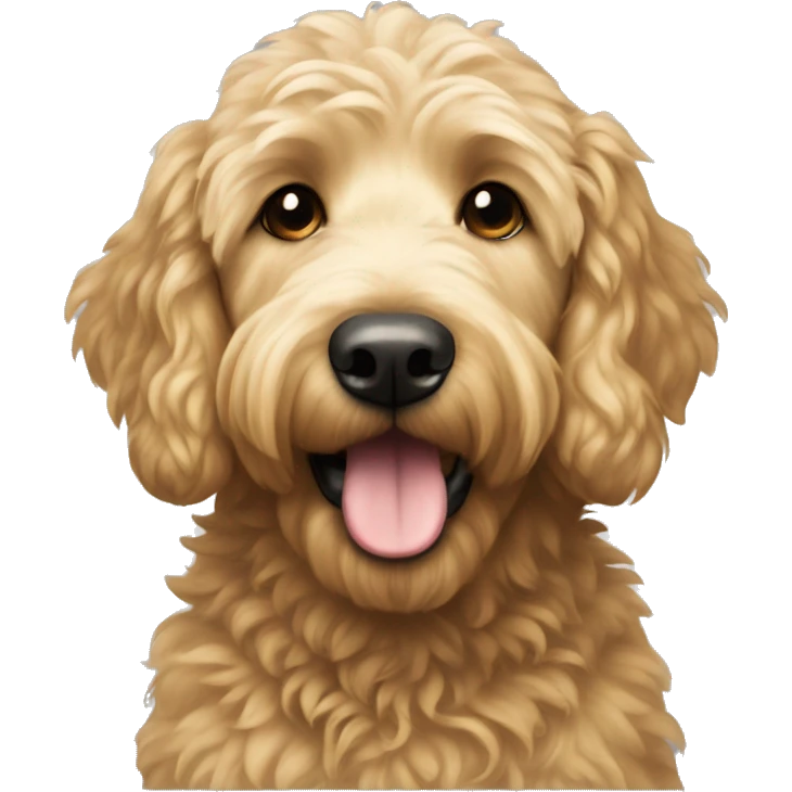 Golden doodle emoji