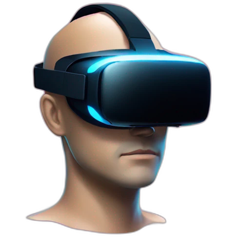 VR headset matrix neo emoji