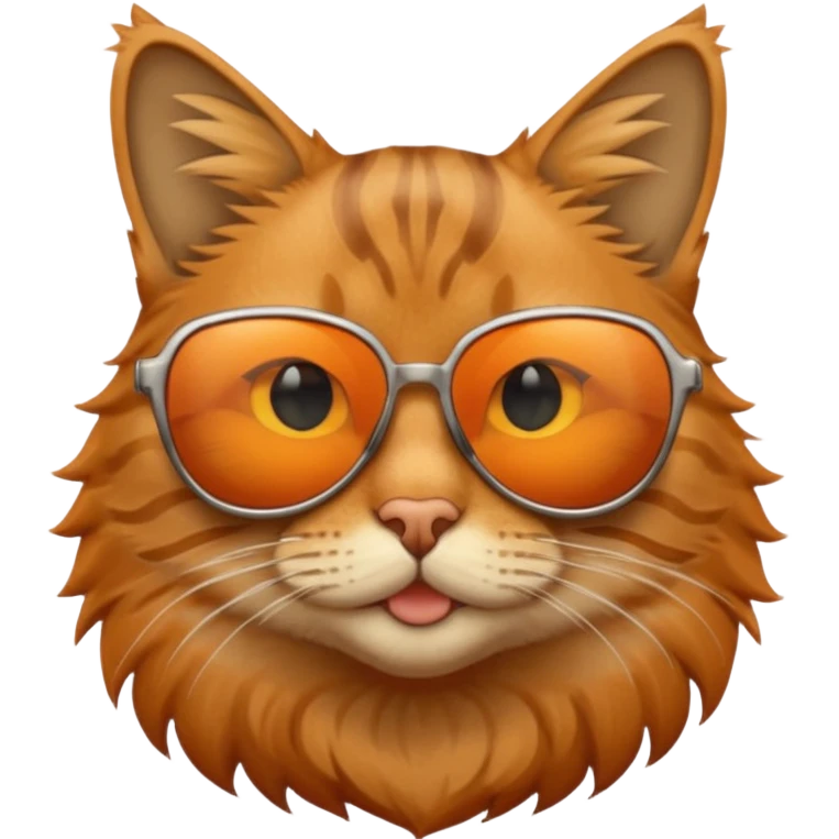 Cat wearing sunglasses emoji