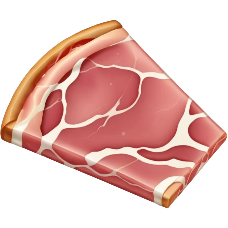 Prosciuttoslice emoji