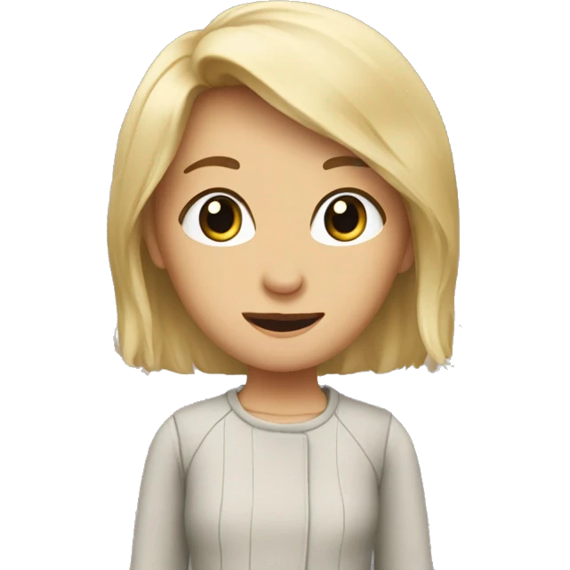 Девушка с пледом emoji