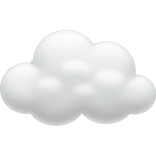 Cloud emoji