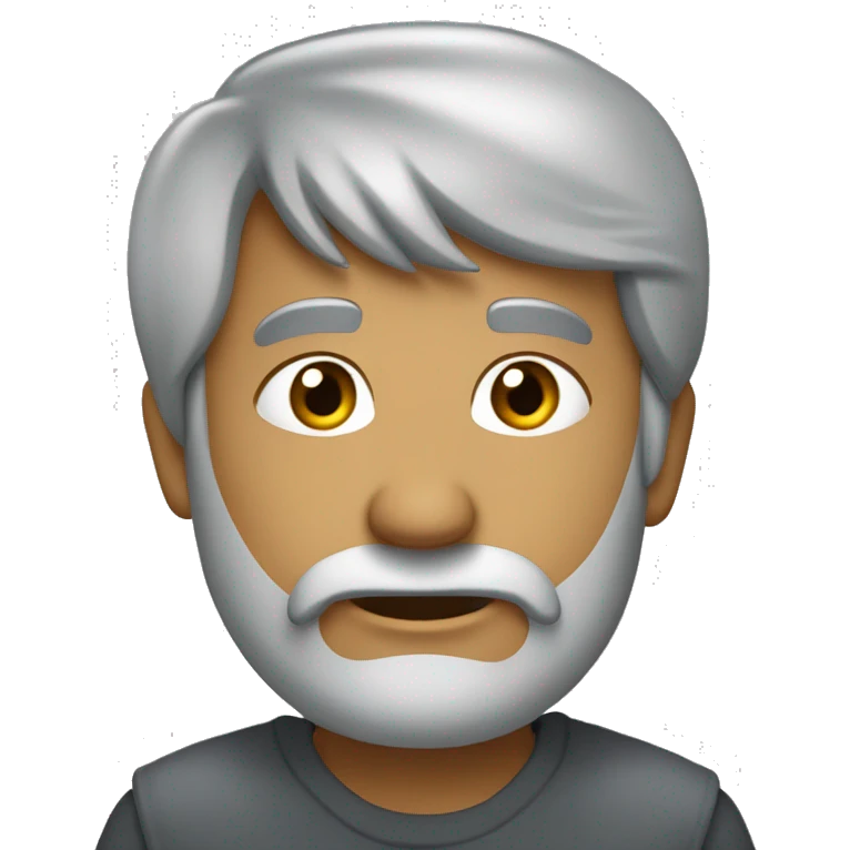 Génère moi un cœur gris à l’envers  emoji