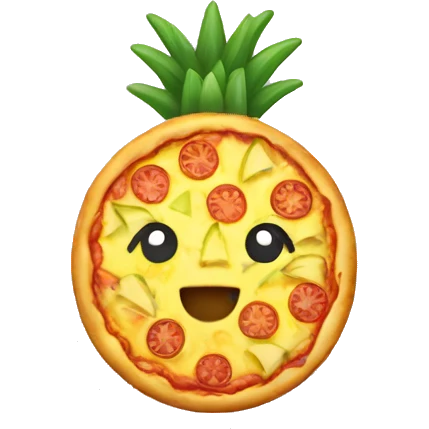 pineapple pizza emoji