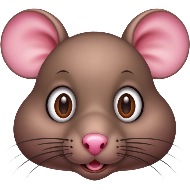 Big eyes rat emoji