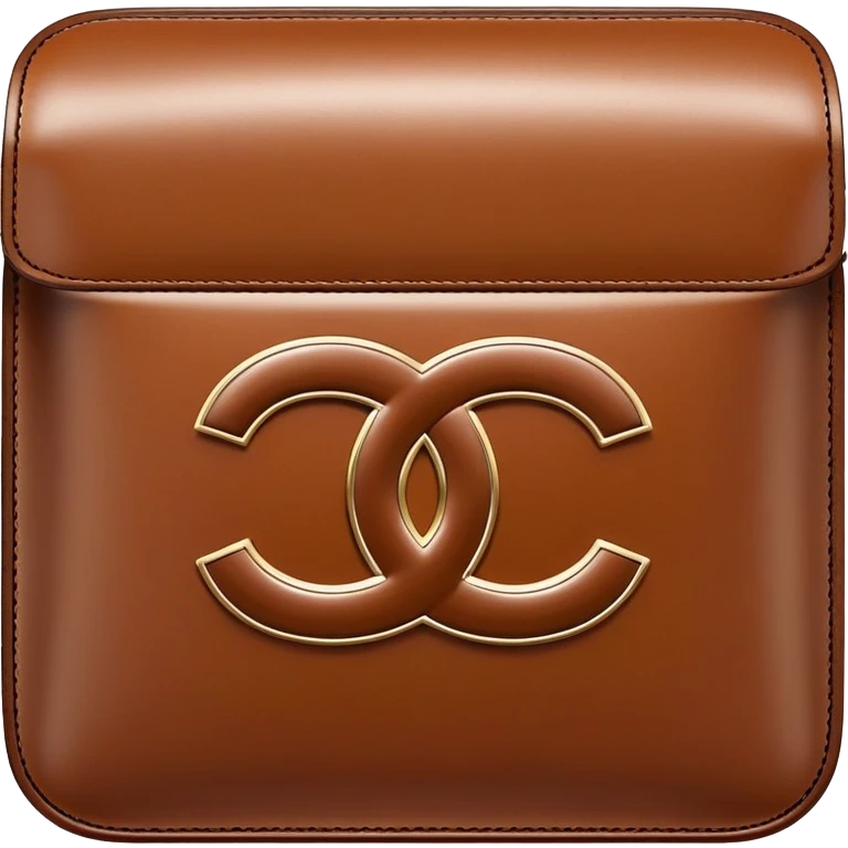 Brown Chanel logo  emoji