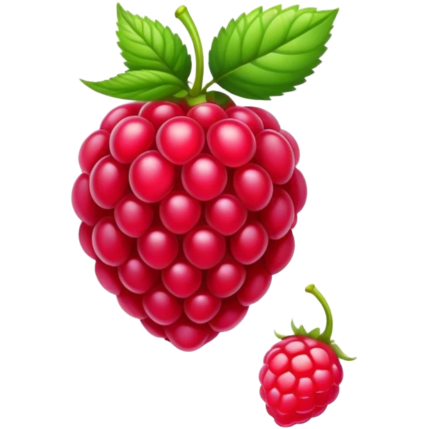 Raspberry emoji