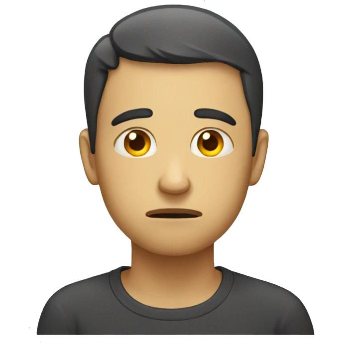 sad person emoji