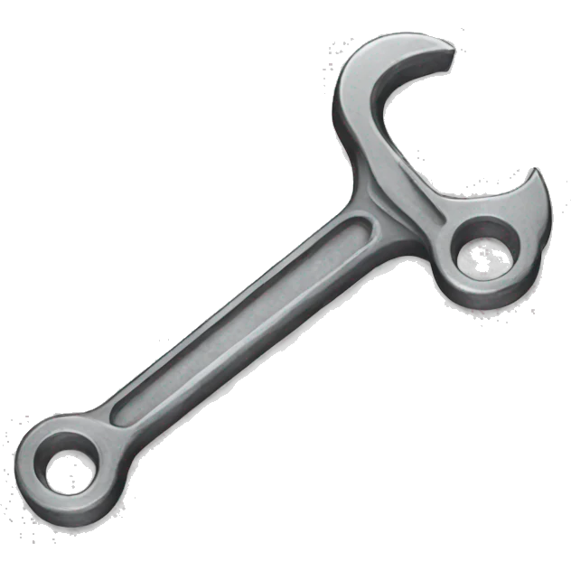 Iron wrench emoji