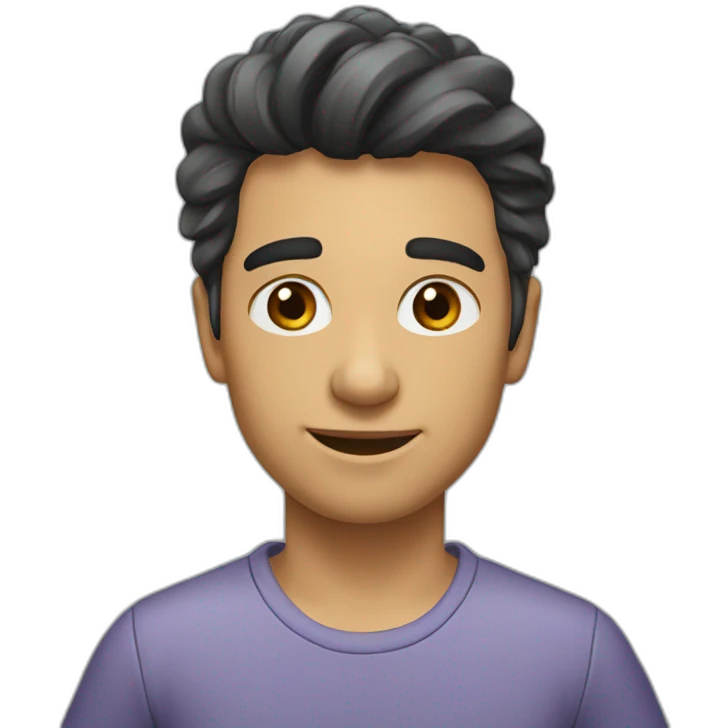 Азиат школьник emoji