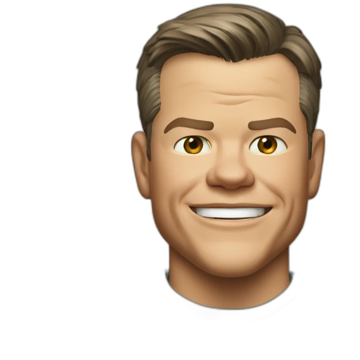 matt damon says happy birthday emoji