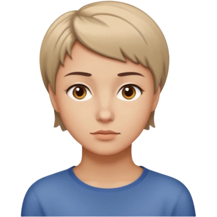 a person having an idea emoji
