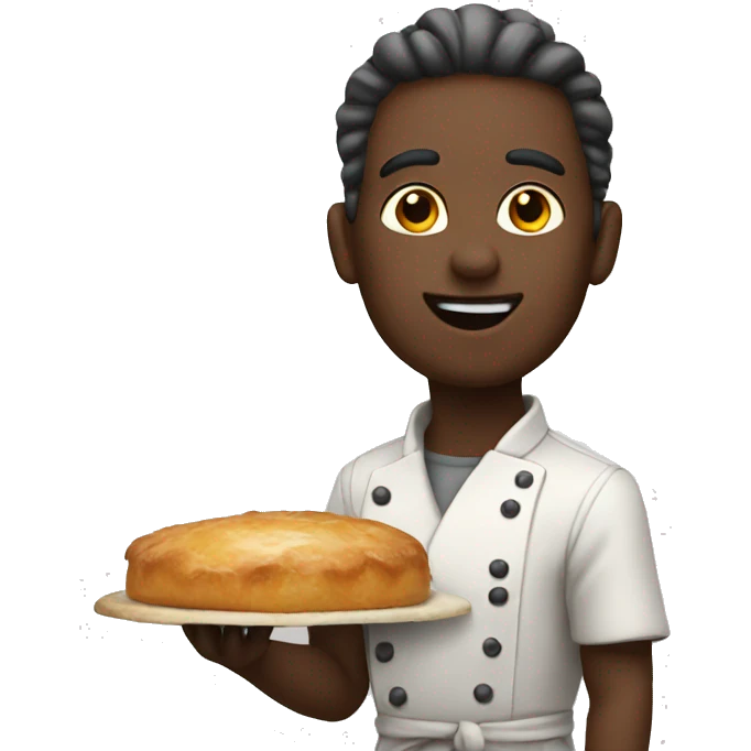 Doing pastry emoji