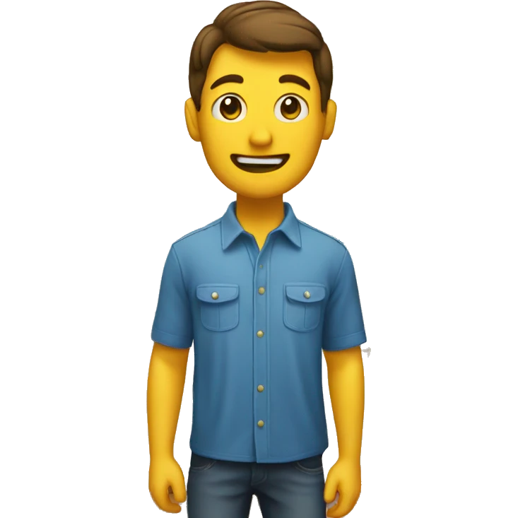 a homeowner inside a house emoji