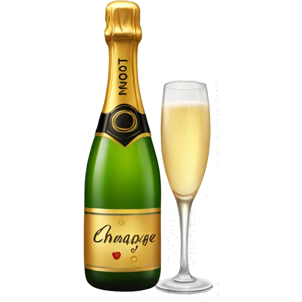 Champagne  emoji