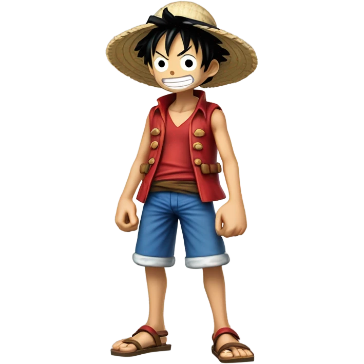 Luffy in the spotlight emoji