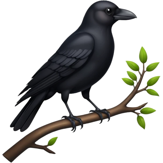 Black Crow emoji
