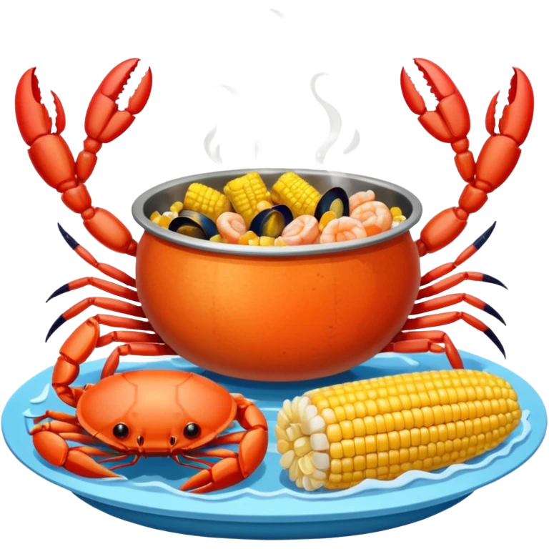 Seafood boil emoji