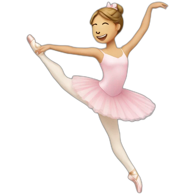 ballerina jump emoji