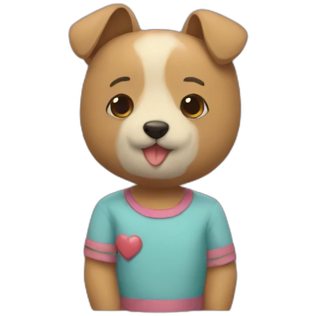 Chancho enamorado emoji