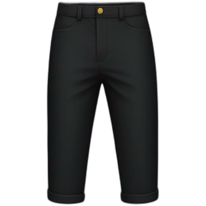 Black pants emoji