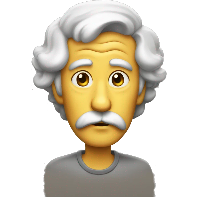 Vieux qui fume emoji